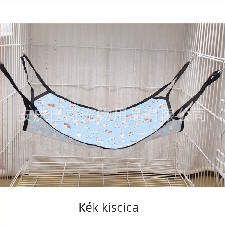 Macska függőágy négy évszakos, leválasztható, légáteresztő függő ketrec, lenvászon fészek és macska mászókeret