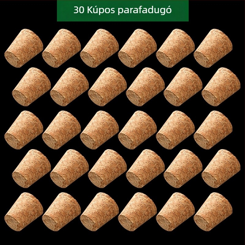 PP kónikus dugó boros és szóda üvegekhez, légmentesen záródó, szivárgás elleni, frissesség megőrzése