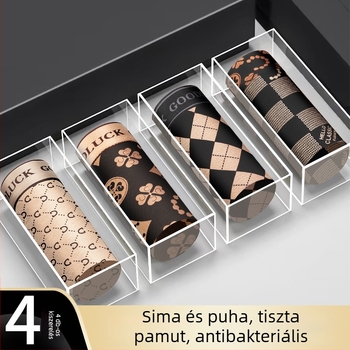 Férfi alsónemű grafénnel, pamutból, lélegző és antibakteriális, nagyméretű, színblokkokkal és geometrikus mintákkal