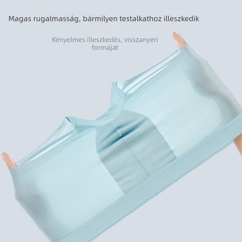 Férfi seamless boxer alsó, négy évszakos, vékony, lélegző, hűsítő érzet