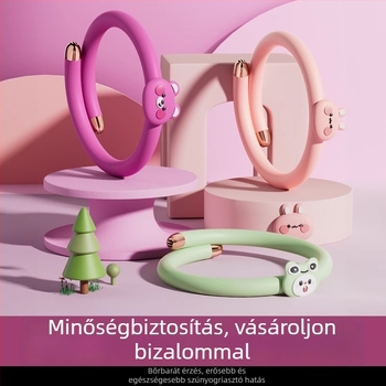 Szúnyogriasztó karkötő felnőttek és gyerekek számára, hordozható, külső használatra