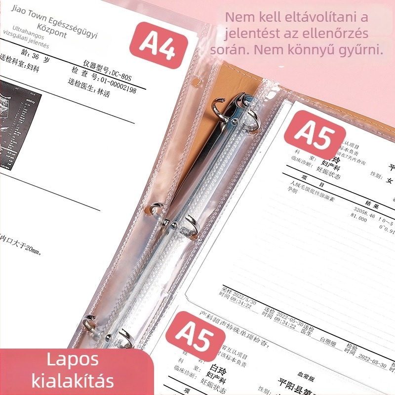 Prenatális vizsgálatok nyilvántartó könyve ultrahang információkkal