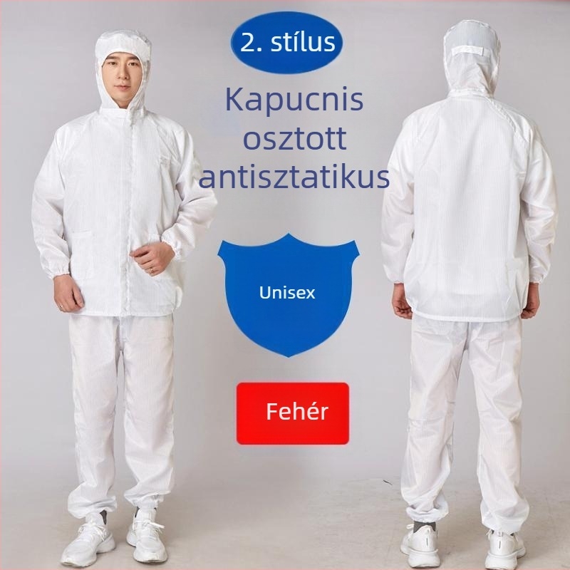 Porálló, antistatikus munkaruha férfiaknak – felső és alsó rész, két darabos készlet