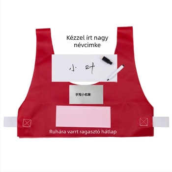 New Mintian Running Man Oxford szövet Velcro rövid mellény