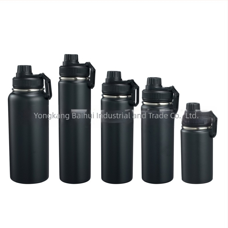 32oz Space Cup vízpalack, duplafalú 304 rozsdamentes acélból készült szigetelt palack, kültéri kerékpározáshoz és hegymászáshoz.