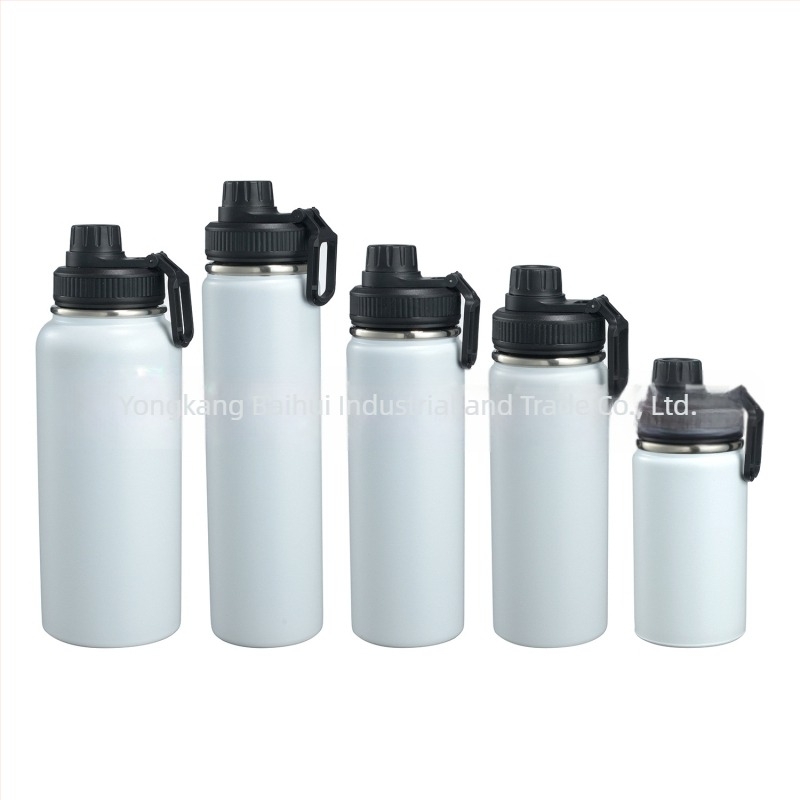32oz Space Cup vízpalack, duplafalú 304 rozsdamentes acélból készült szigetelt palack, kültéri kerékpározáshoz és hegymászáshoz.