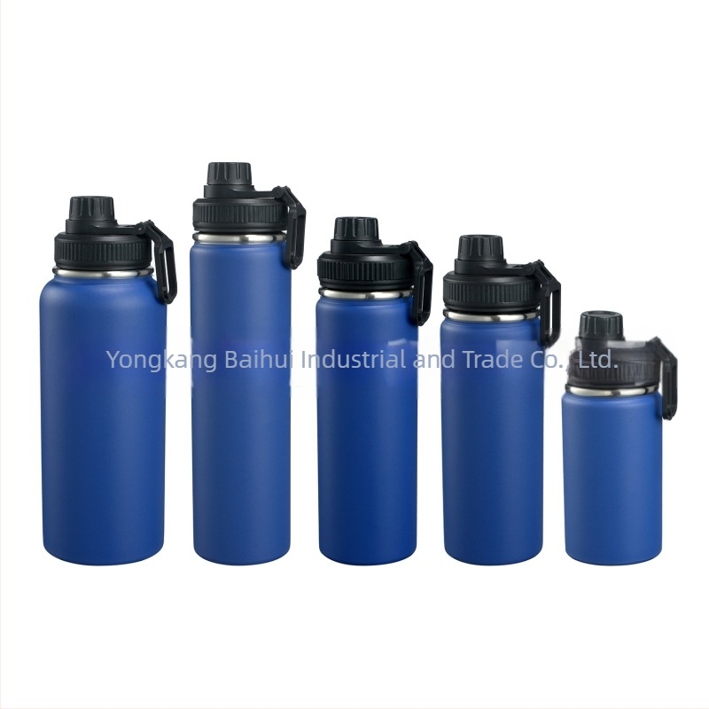 32oz Space Cup vízpalack, duplafalú 304 rozsdamentes acélból készült szigetelt palack, kültéri kerékpározáshoz és hegymászáshoz.