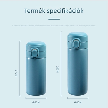 304 rozsdamentes acélból készült termosz pohár, vákuum-szigetelt, autóba és otthonra, hordozható, ajándék