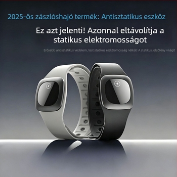 Leben antisztatikus karkötő a csuklón, statikus elektromos töltés eltávolító, szilikonból készült, K02 modell, férfiak és nők számára