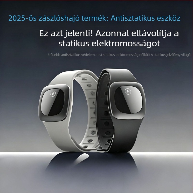 Leben antisztatikus karkötő a csuklón, statikus elektromos töltés eltávolító, szilikonból készült, K02 modell, férfiak és nők számára