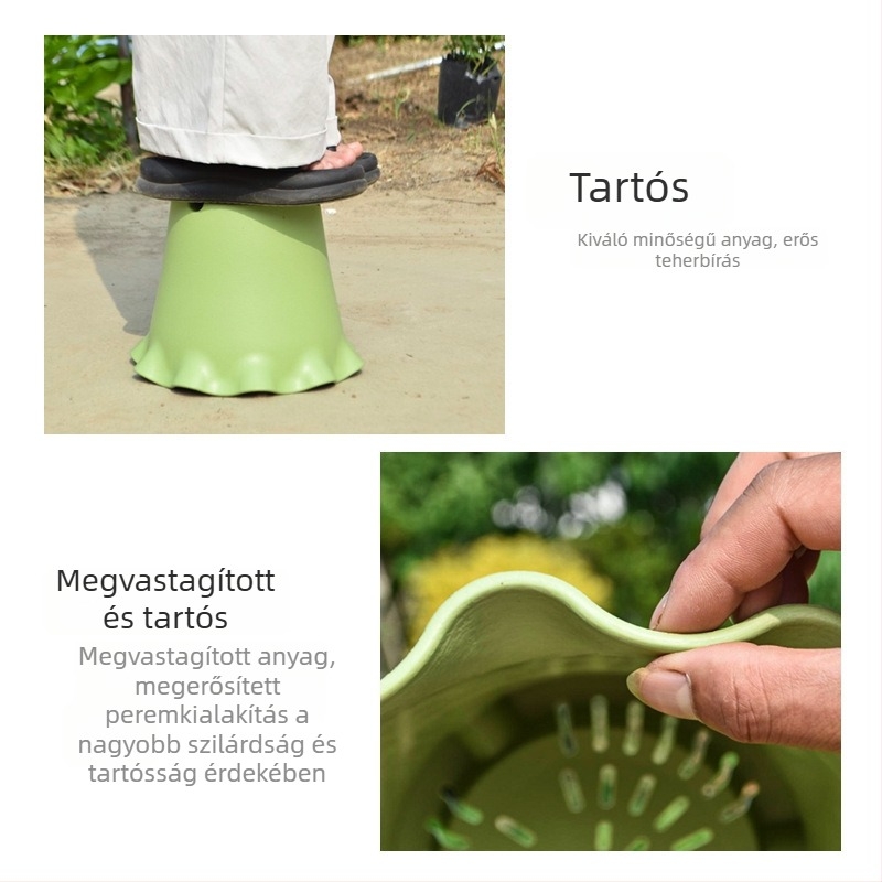 Gyanta virágtartó lotuszlevél formájú hullámzó éllel, beltéri használatra, elegáns dizájn