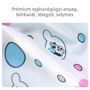 Otthoni hajvágó köpeny gyerekeknek és baba hajvédő kötény