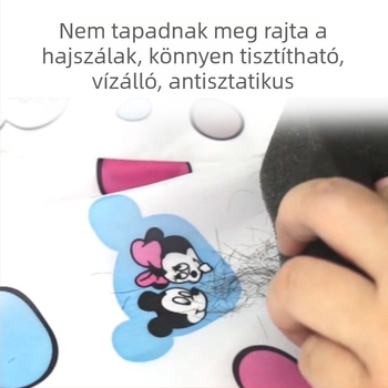 Otthoni hajvágó köpeny gyerekeknek és baba hajvédő kötény