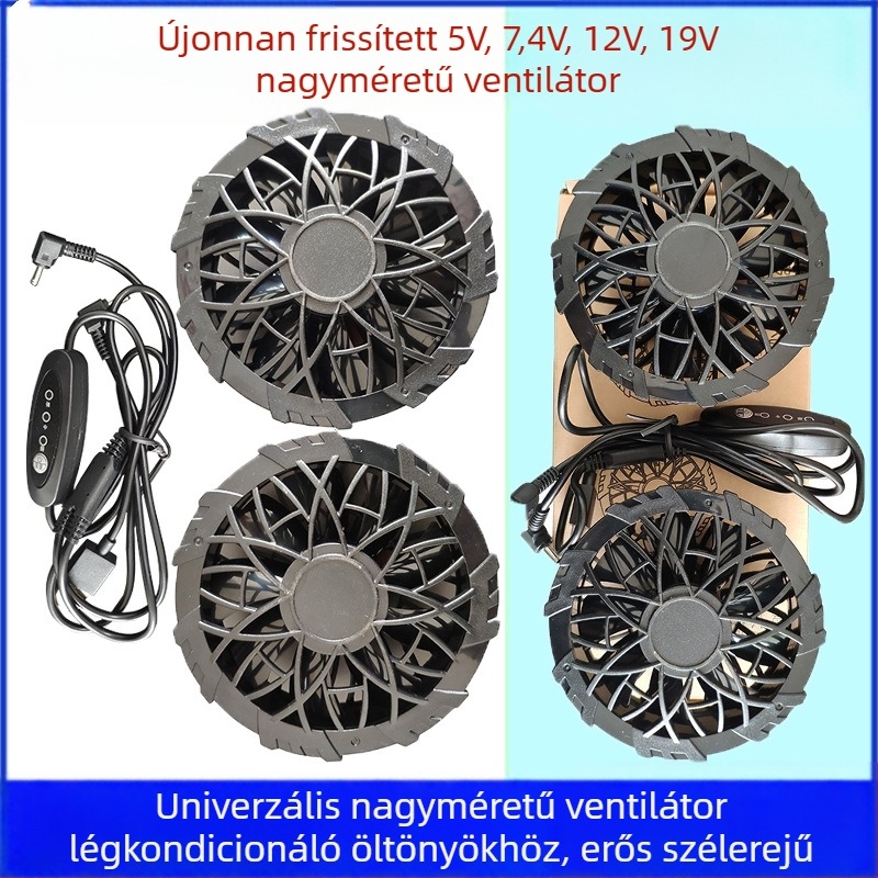 Nyári hűtő mellény ventilátorral – hegesztésvédő ruházat és kültéri munka