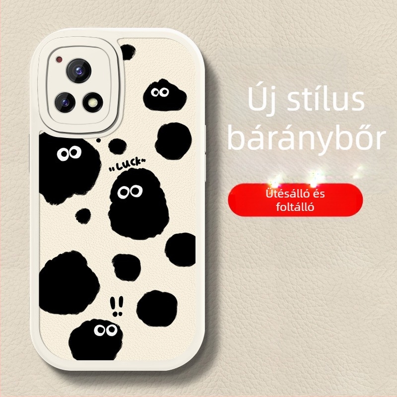 Vivo Y55s telefontok, kompatibilis a Y53s és Y52s modellekkel, szilikonból, ütésálló, uniszex, aranyos, játékos dizájn