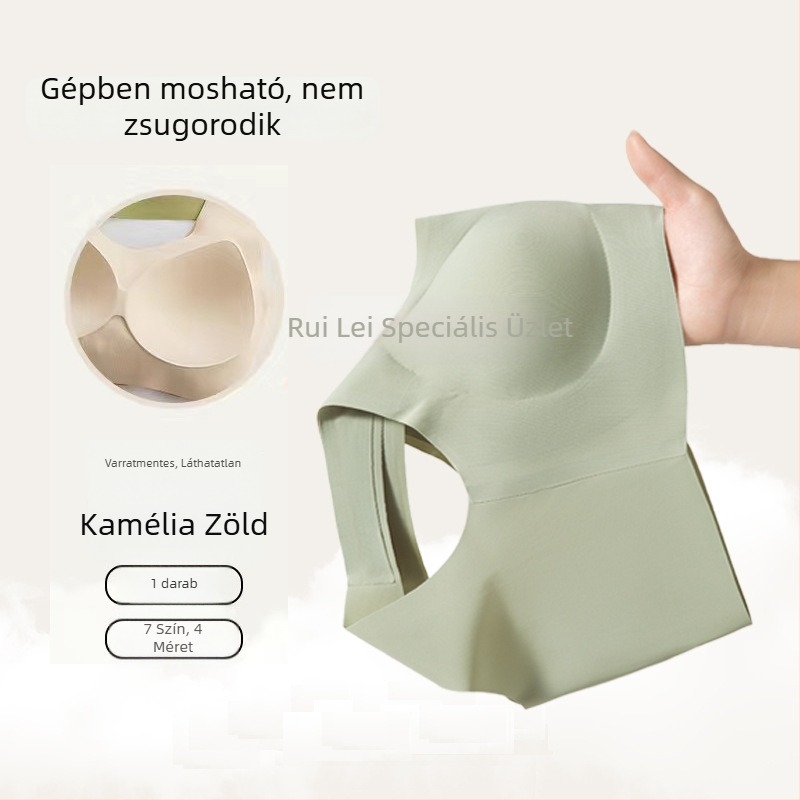 Varrat nélküli sportmelltartó-top, hátsó simítás, légáteresztő, könnyű, kényelmes