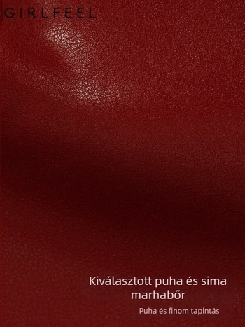 Gofini női bőrtáska saddle-stílusú, kis méret, városi minimalist stílus, tavasz 2025