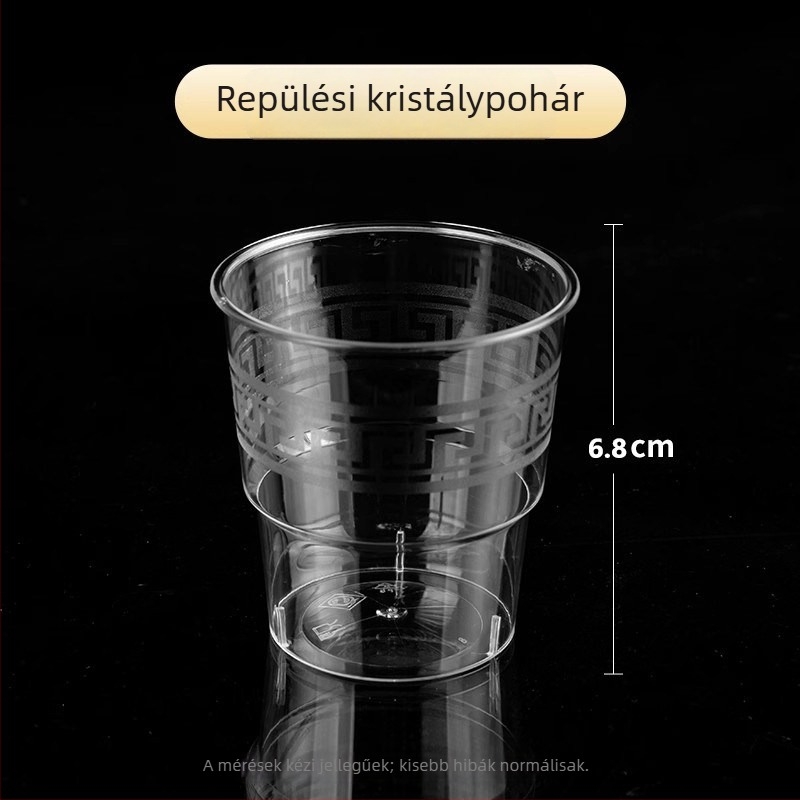 Élelmiszer-minőségű egyszer használatos étkezési készlet: négy részes készlet tálakkal és evőpálcikákkal, vastagabb kemény műanyagból, piknikhez, grillezéshez és otthoni használatra