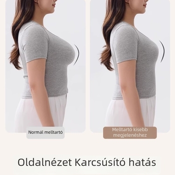 Csipkés push-up melltartó készlet ultra vékony kosármérettel, 3/4 kosárméret, fix dupla vállpántok, hátul záródó, légáteresztő és kényelmes
