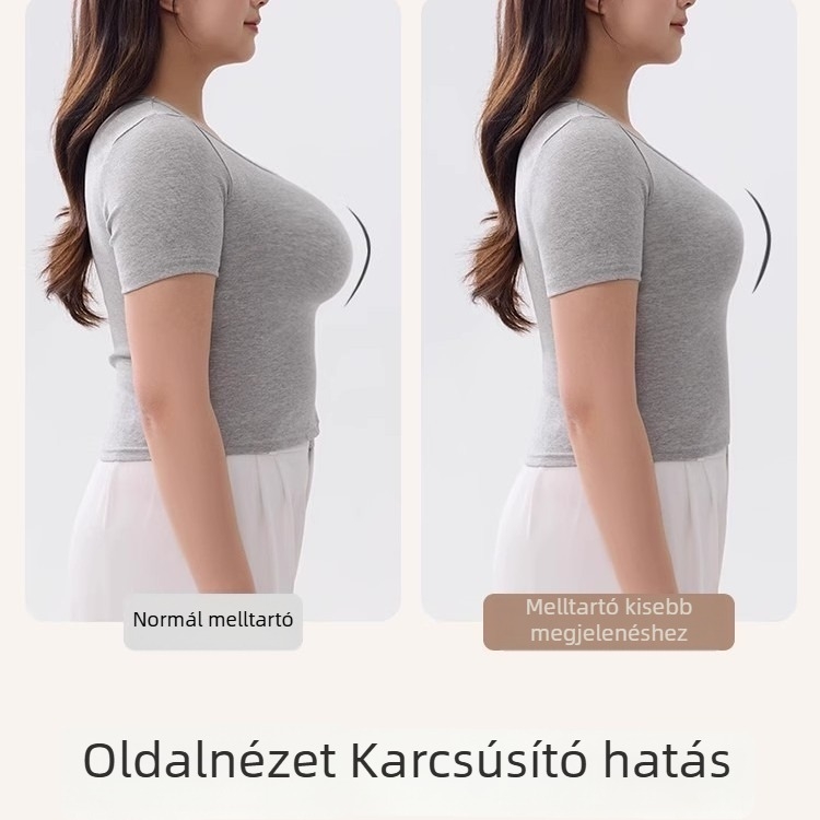 Csipkés push-up melltartó készlet ultra vékony kosármérettel, 3/4 kosárméret, fix dupla vállpántok, hátul záródó, légáteresztő és kényelmes