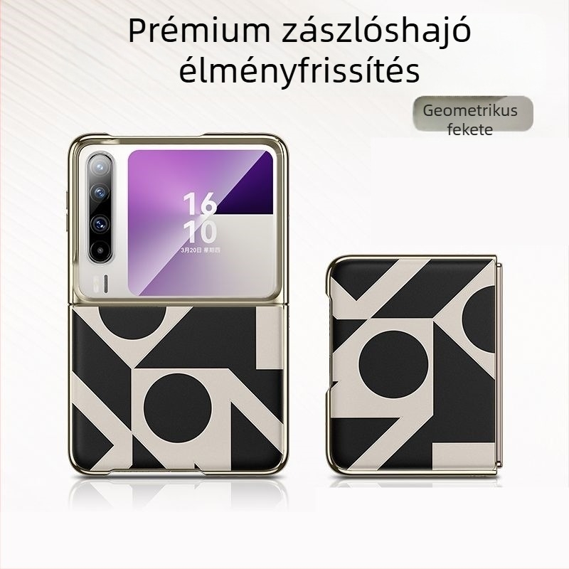 Huawei Pura X bőr ultra-vékony védőtok – teljes lefedettség, ütésálló védelem, uniszex