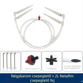 Öntözőkészlet kapilláris csövekkel és stabilizátorral áfonya számára, 40–80 cm hosszúságú