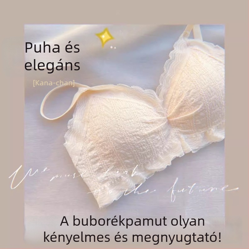 Vezeték nélküli melltartó kis keblekhez, gyűjtőhatás, emelés, nincs merevítő, kényelmes nyári vékony fazon, modal anyag