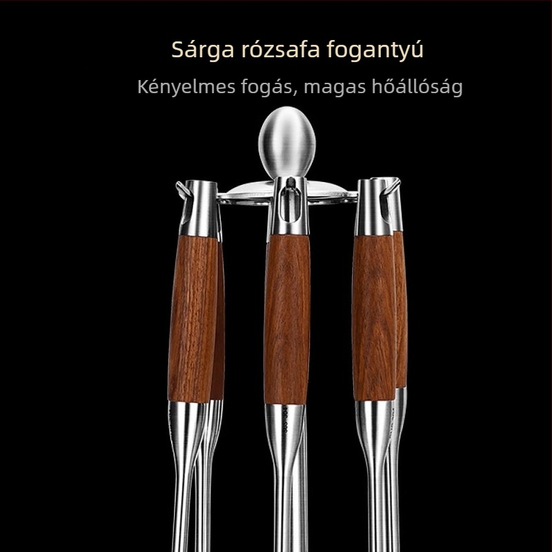 7 darabos konyhai eszköz készlet 304 rozsdamentes acél
