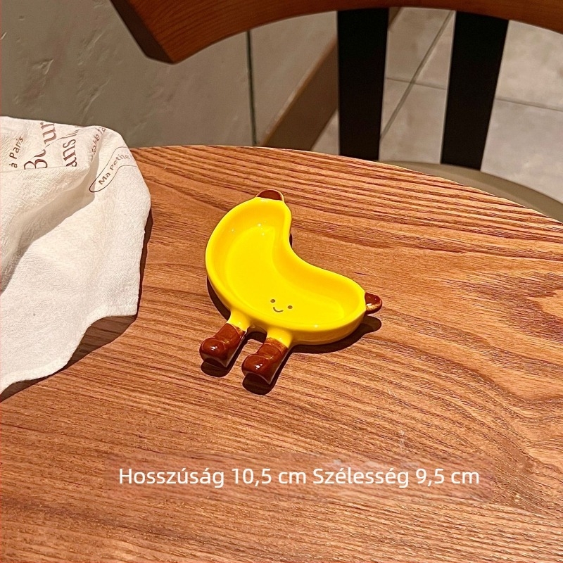 Ins kreatív karikatúrás gyümölcsös porcelán mini tányérok forró fazék szószokhoz — sorozat