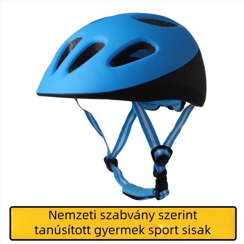 Gyerekeknek szóló kerékpáros sisak, uniszex, kerékpározáshoz, görkorizáshoz és egyensúlyos kerékpárhoz