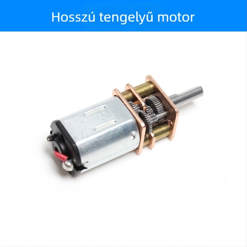 GA12-N20 csökkentő motor encoderral, N20 DC motor fém fogaskerekekkel – teljesen fémből készült motor intelligens kocsihoz