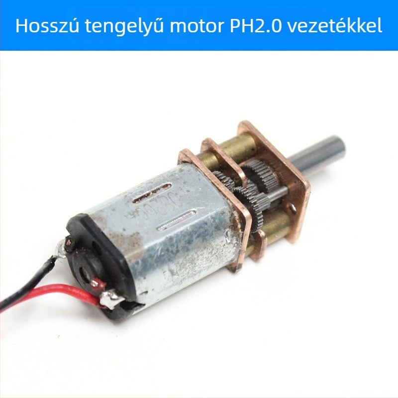 GA12-N20 csökkentő motor encoderral, N20 DC motor fém fogaskerekekkel – teljesen fémből készült motor intelligens kocsihoz