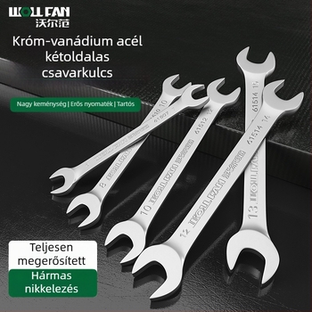 Wolvan két végű nyitott végű kulcs készlet, 6–32 mm