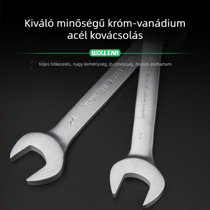 Wolvan két végű nyitott végű kulcs készlet, 6–32 mm
