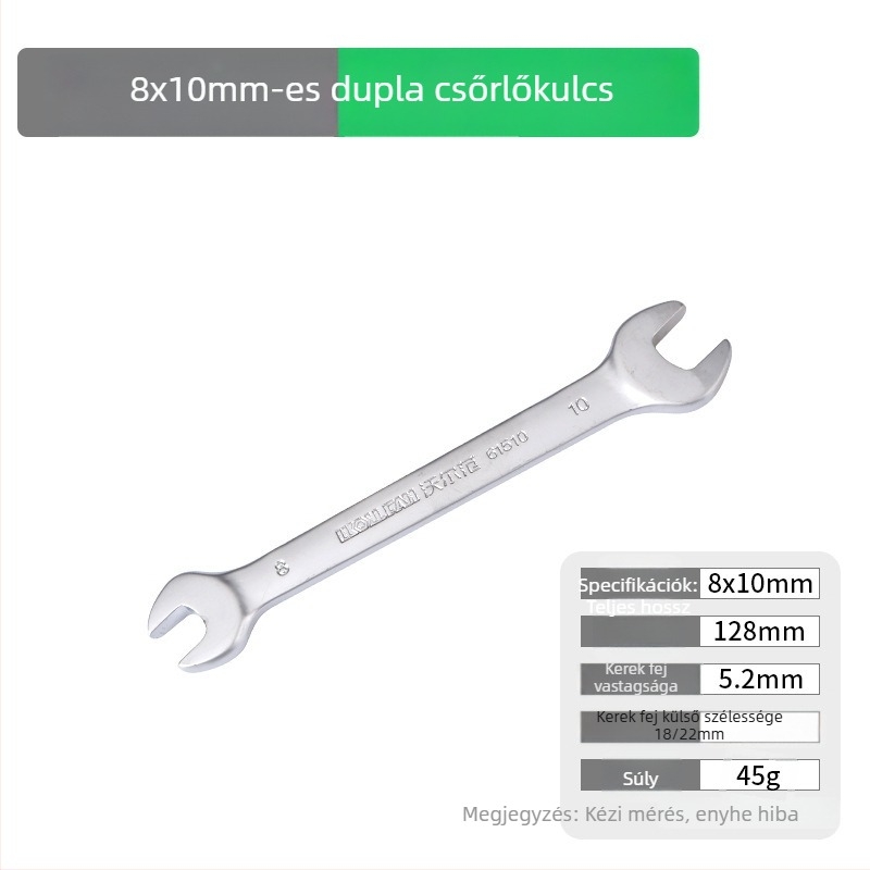 Wolvan két végű nyitott végű kulcs készlet, 6–32 mm