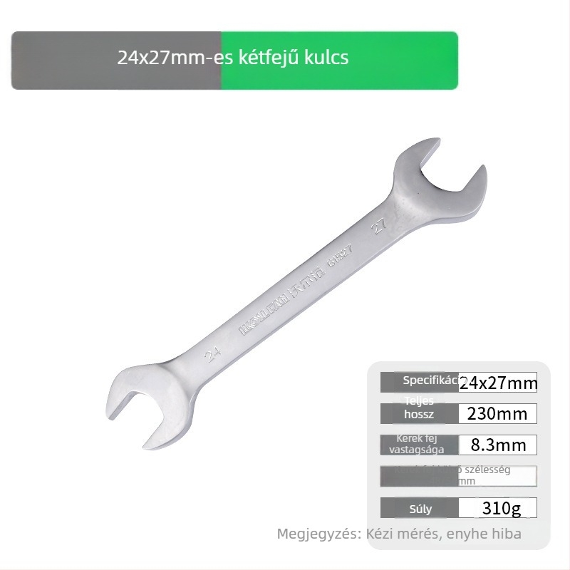 Wolvan két végű nyitott végű kulcs készlet, 6–32 mm