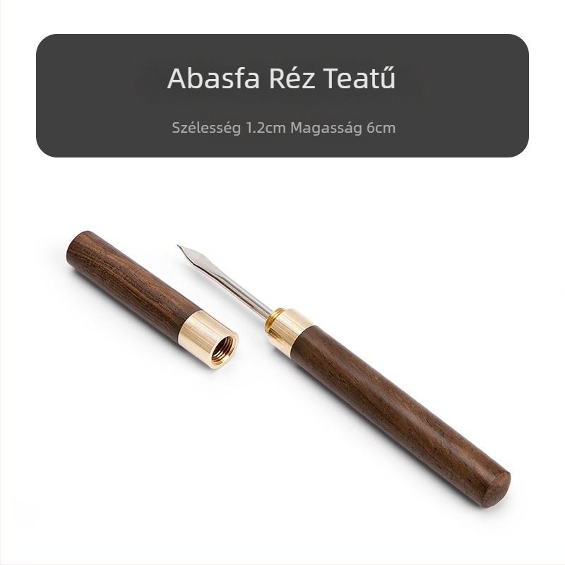Sifang Pavilion Ebony tea ceremony készlet – teásklipe, ecset, teáskés, teakellékek, teáskanál művészi dizájn