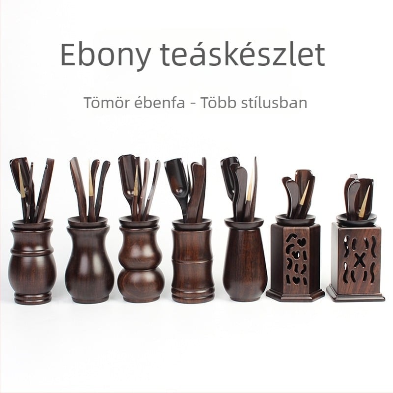 Ebenfa teaceremónia kiegészítő készlet – hat úriember