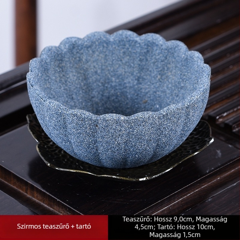 Kreatív kerámia teafúvó és szűrő