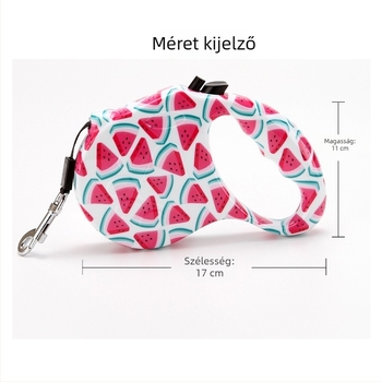 Automata nyújtható kutyapóráz kis- és közepes méretű kutyáknak