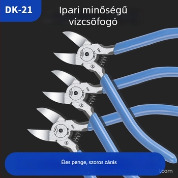 170-es modell — 5 hüvelykes mini diagonális csípőfogó DIY elektronikai használatra, króm-vanádium acélból, lágy anyagok vágására (drót, műanyag, drótháló)