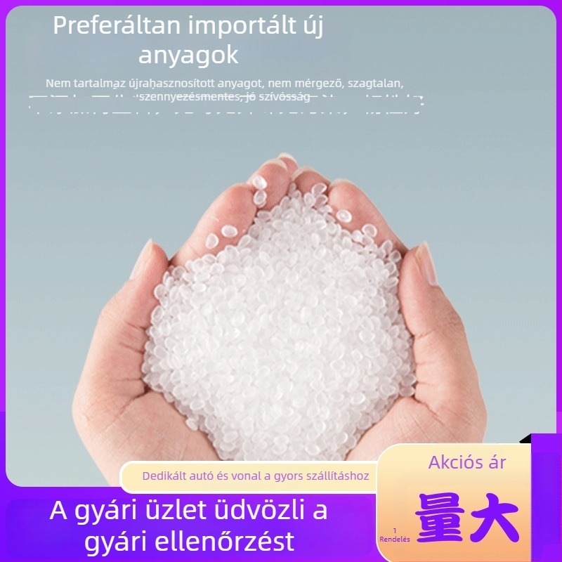 Kétszintes, átlátszó tote táska, vízálló, ruházati termékekhez ajándékcsomagoláshoz