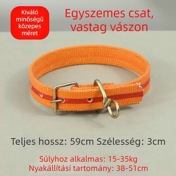 Teleszkópos kutyanyakörv, állítható, poliészterből, nagy, közepes és kicsi kutyáknak