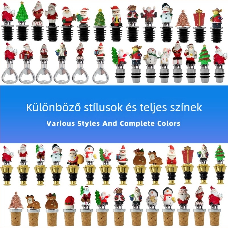 Két tónusú elektroplatált dugó vörösboros és whiskys üvegekhez – bár kellék