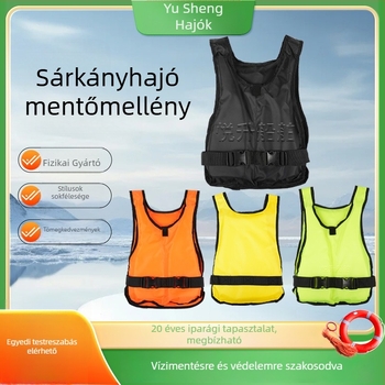 Sárkányhajó mentőmellény, hordozható és összecsukható, felúsztató mellény versenyekhez