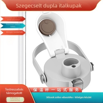 2-in-1 fedél Owala Freesip poharakhoz, egyérintéses felső kupak