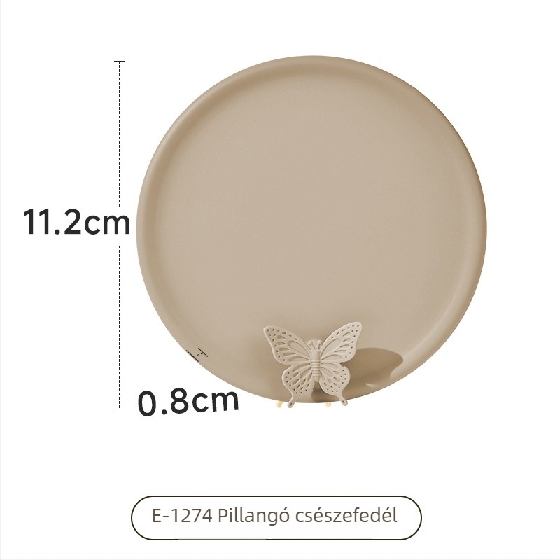 Élelmiszer-minőségű szilikon pohárfedél, kör alakú, univerzális fedő teás pohárhoz, üveg- és kerámiás poharakhoz.