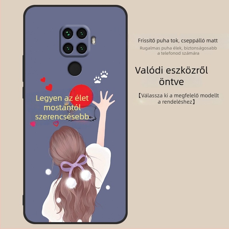 Huawei NOVA5iPRO telefonhoz való tok, modell n0a5lp, ütésálló, Mate32lite, SPN-al00