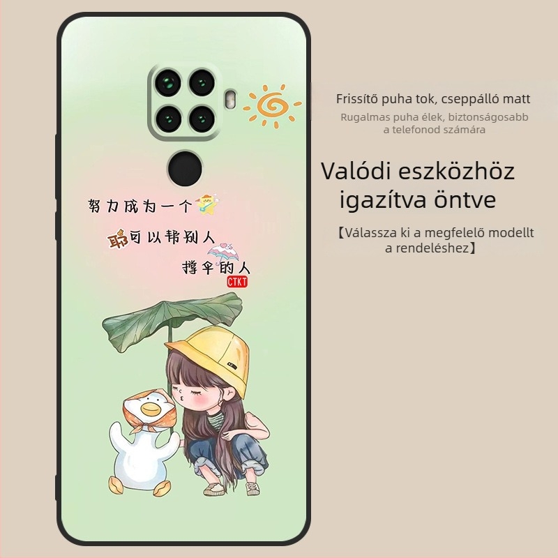 Huawei NOVA5iPRO telefonhoz való tok, modell n0a5lp, ütésálló, Mate32lite, SPN-al00