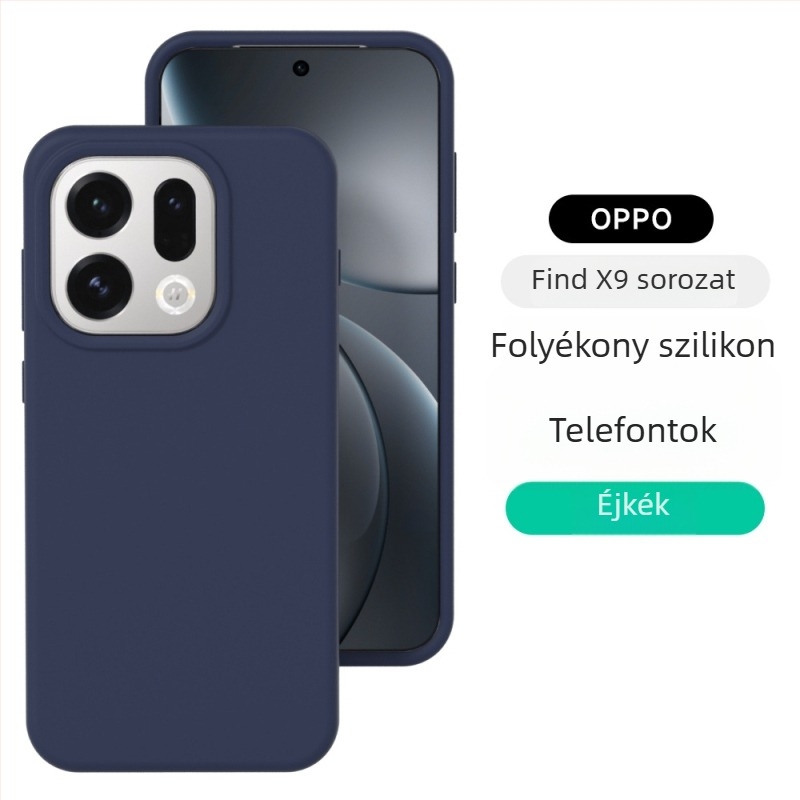 Oppo Reno 15 Prohoz teljes körű folyadék-szilícium tok – lágy tapintás, esés elleni védelem, matt felület; színvariánsok: fehér, rózsaszín, sárga, piros, lila, szürke, zöld, barna, kék, fekete, antik fehér.
